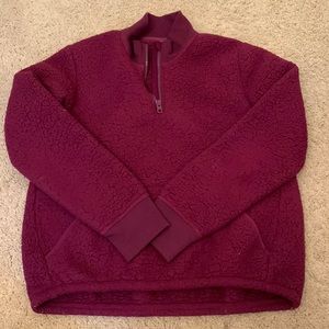 Athleta girl hoodie size is either medium or large
